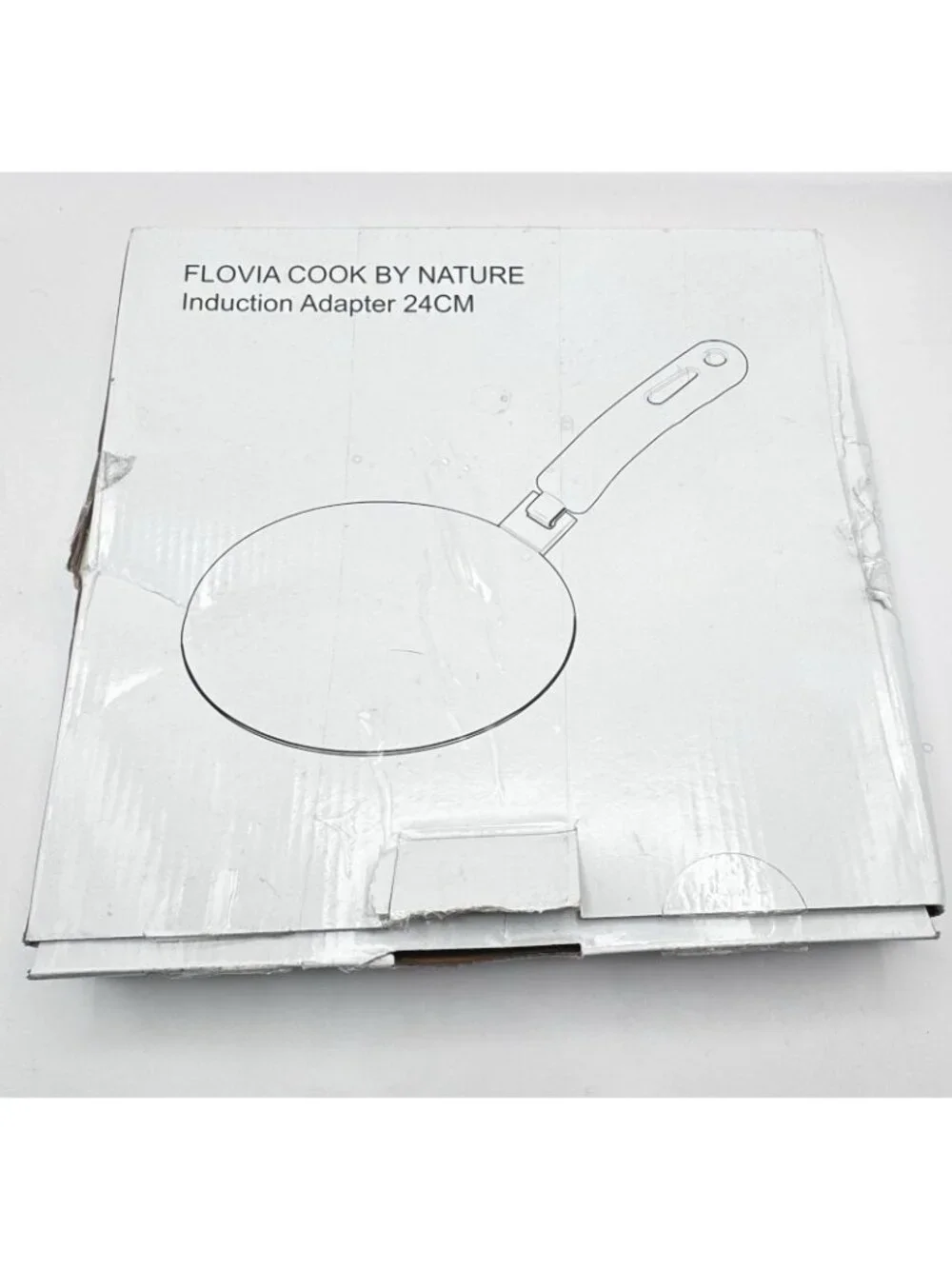 Induction Cooktop Adapter Plate Stainless Steel Detachable Handle Heat Diffuser